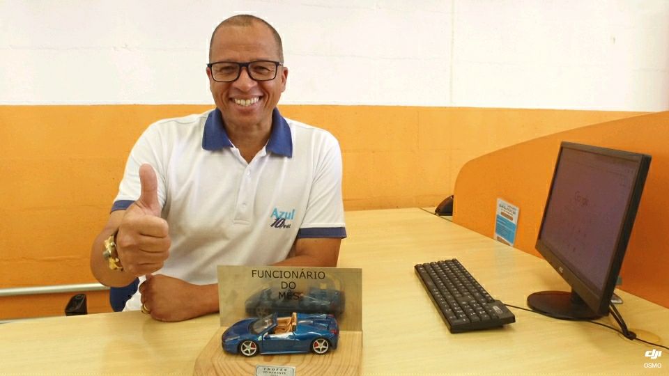 Funcionário do mês de Outubro