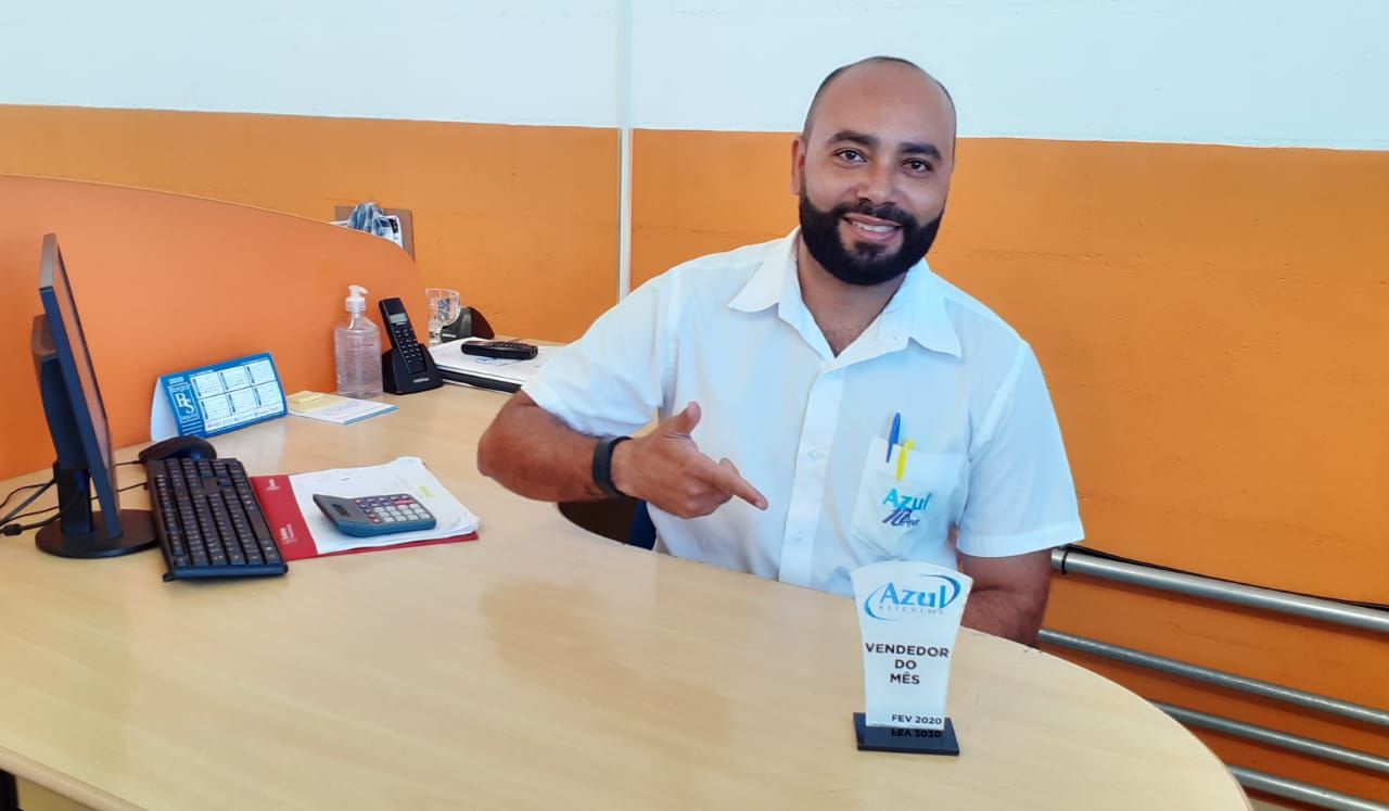 Vendedor do Mês de Fevereiro– Loja 04