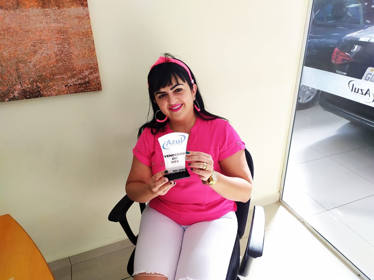 Vendedor do Mês de Fevereiro– Loja 02