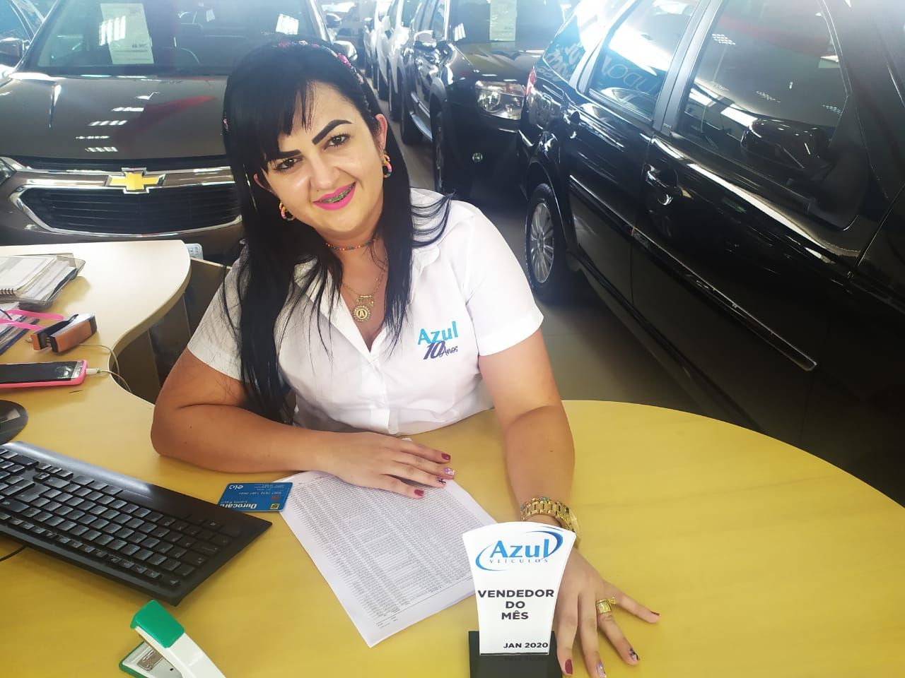 Vendedor do Mês de Janeiro – Loja 02