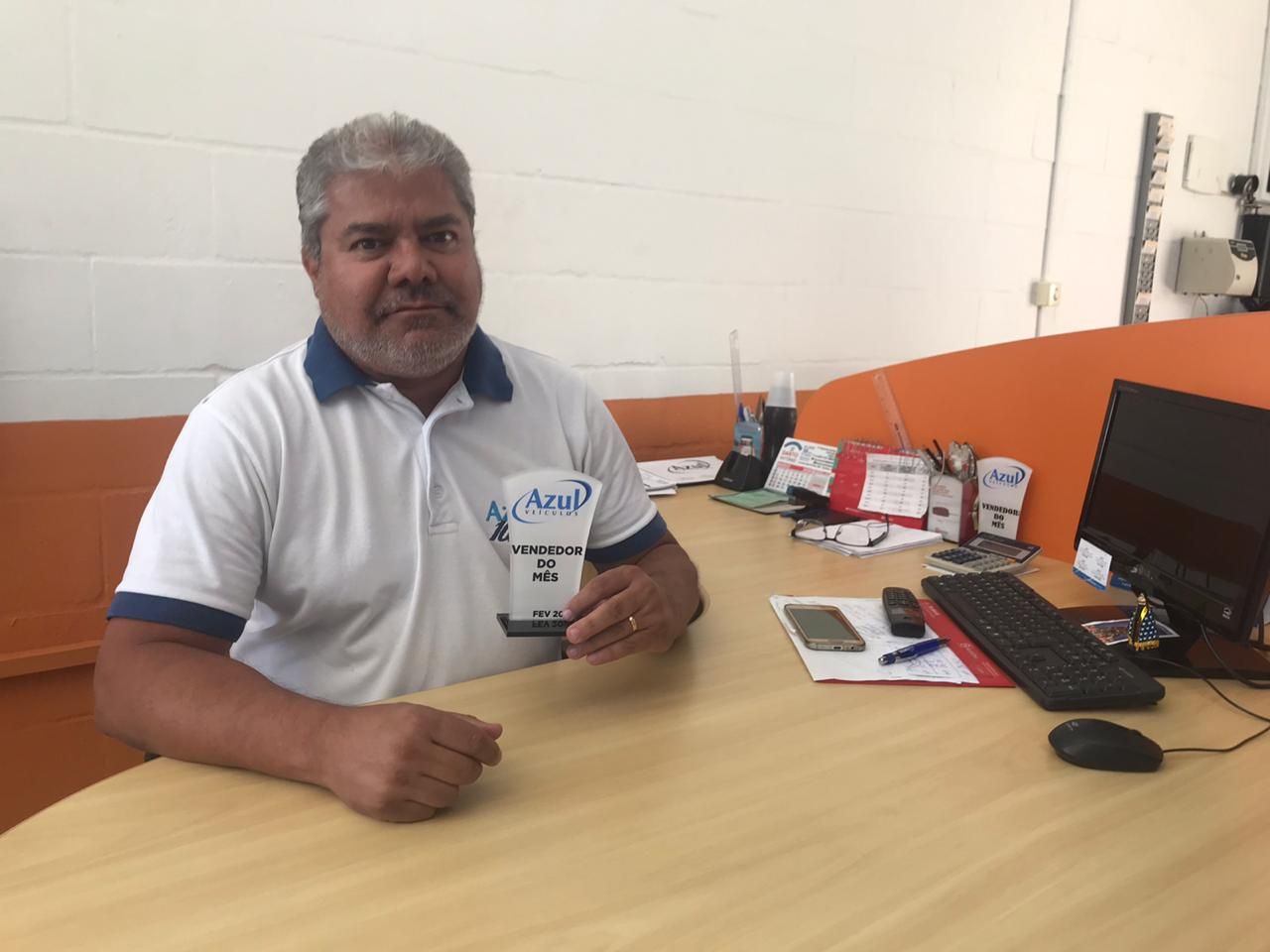 Vendedor do Mês de Fevereiro– Loja 03