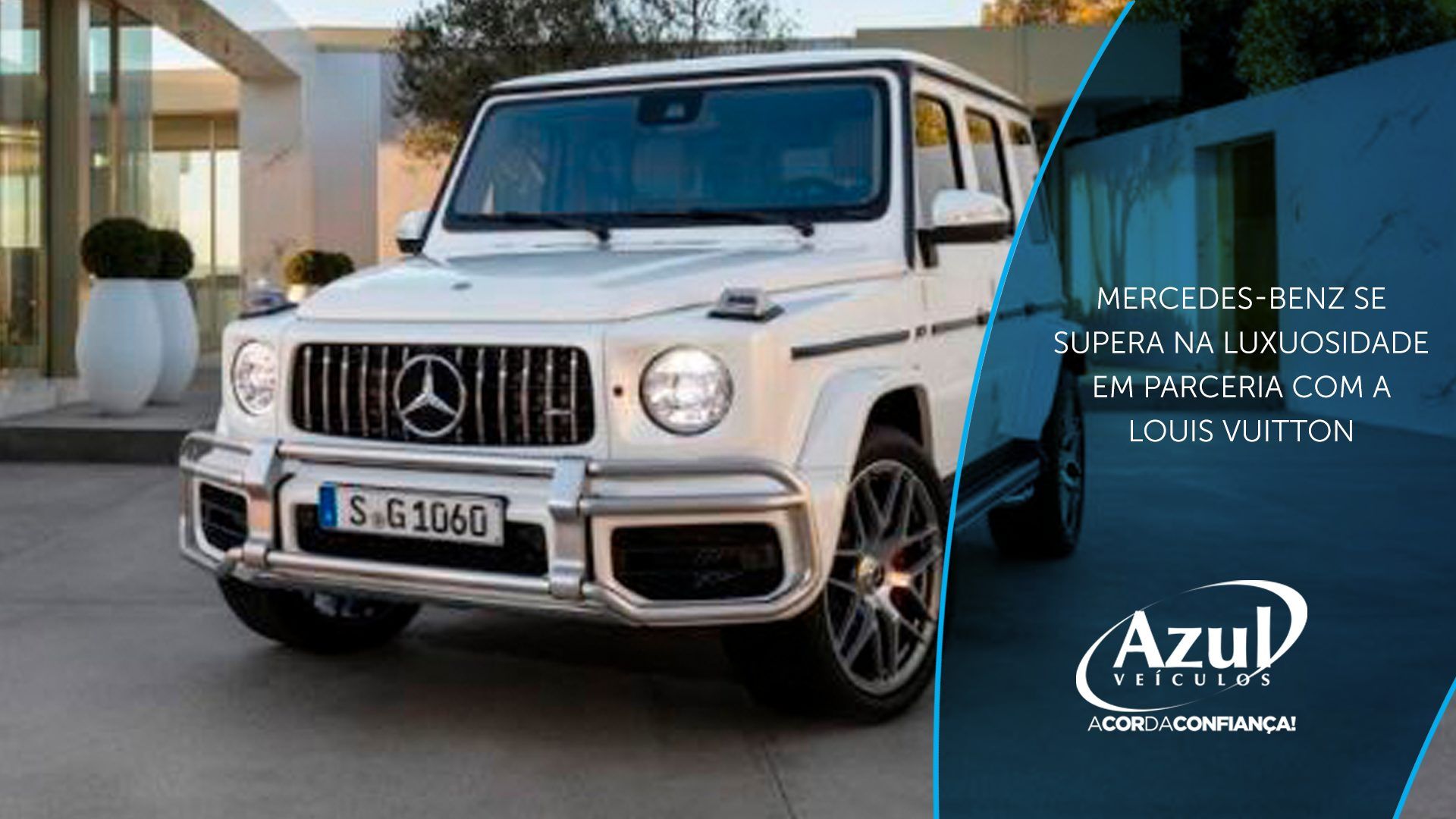 Mercedes-Benz se supera na luxuosidade em parceria com a Louis Vuitton